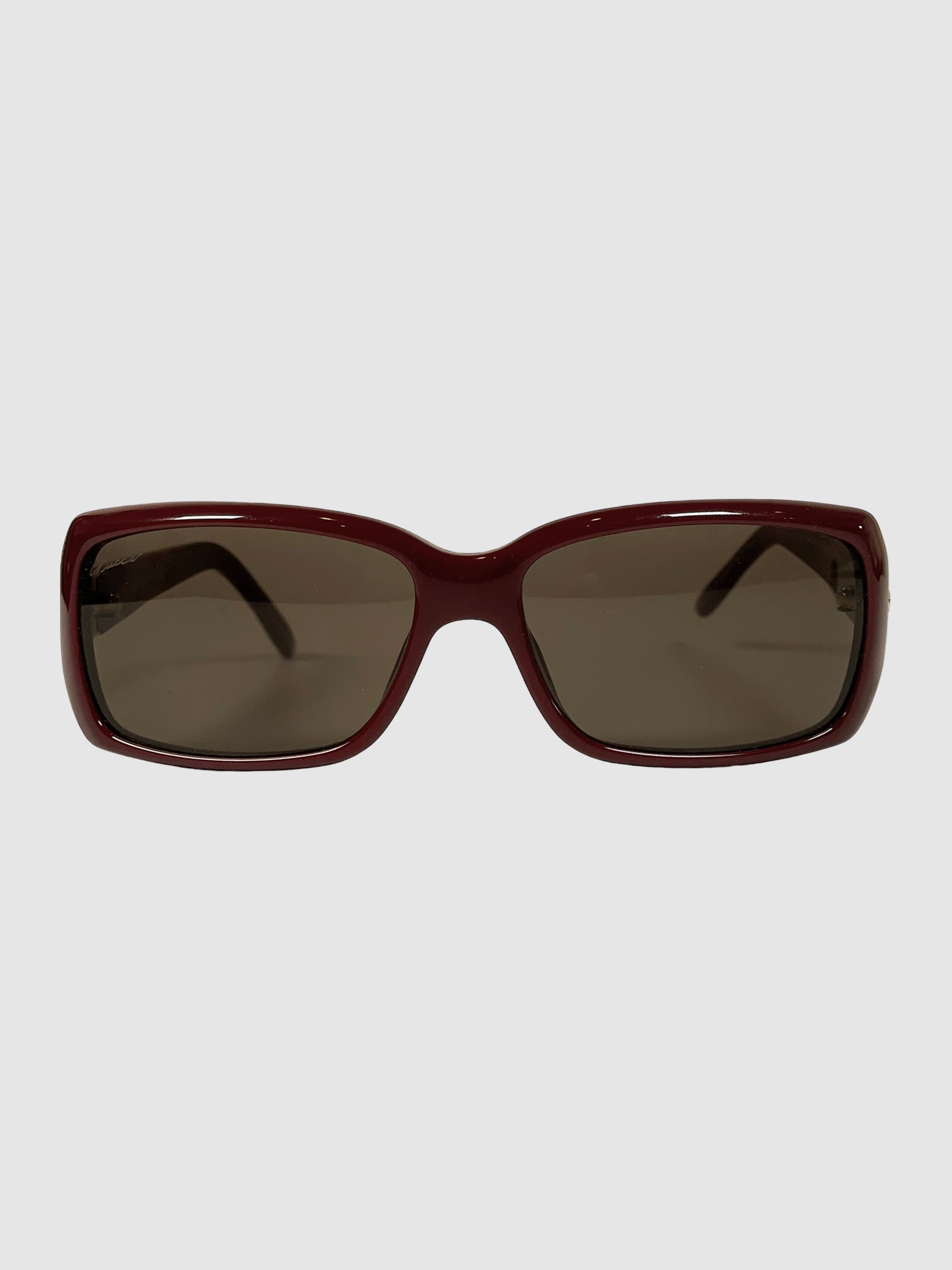 Gucci Interlocking G Logo Oversized Sunglasses