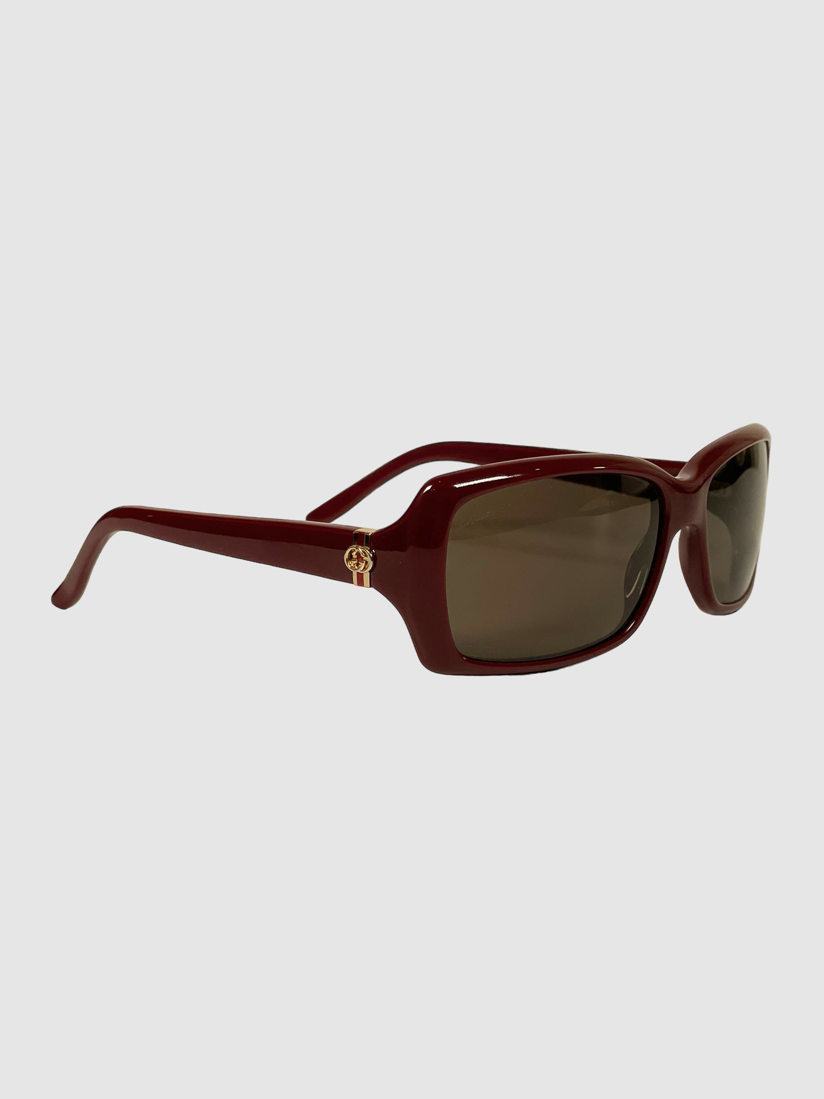 Gucci Interlocking G Logo Oversized Sunglasses