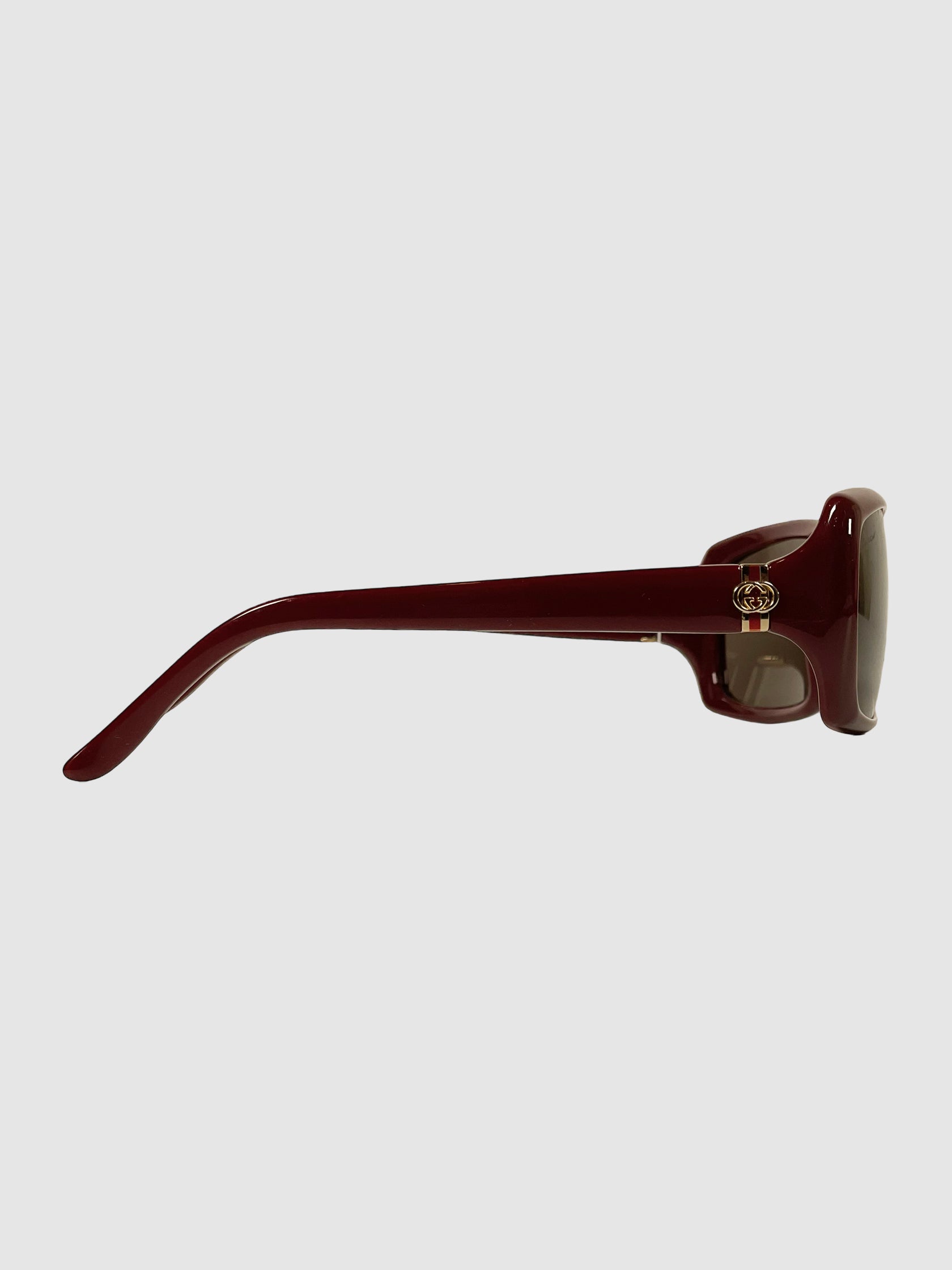 Gucci Interlocking G Logo Oversized Sunglasses