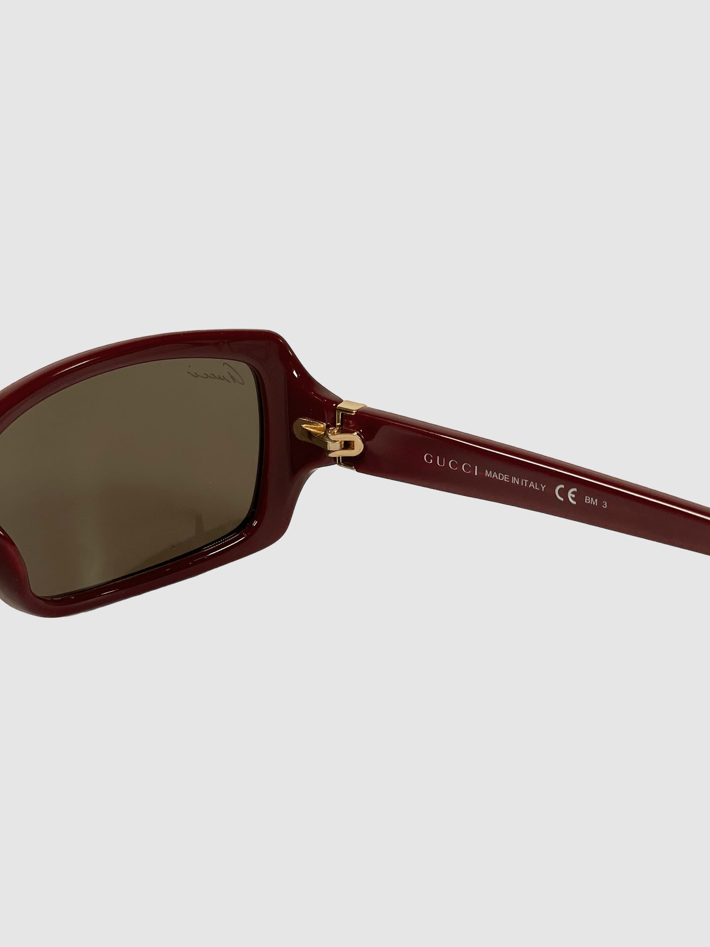 Gucci Interlocking G Logo Oversized Sunglasses