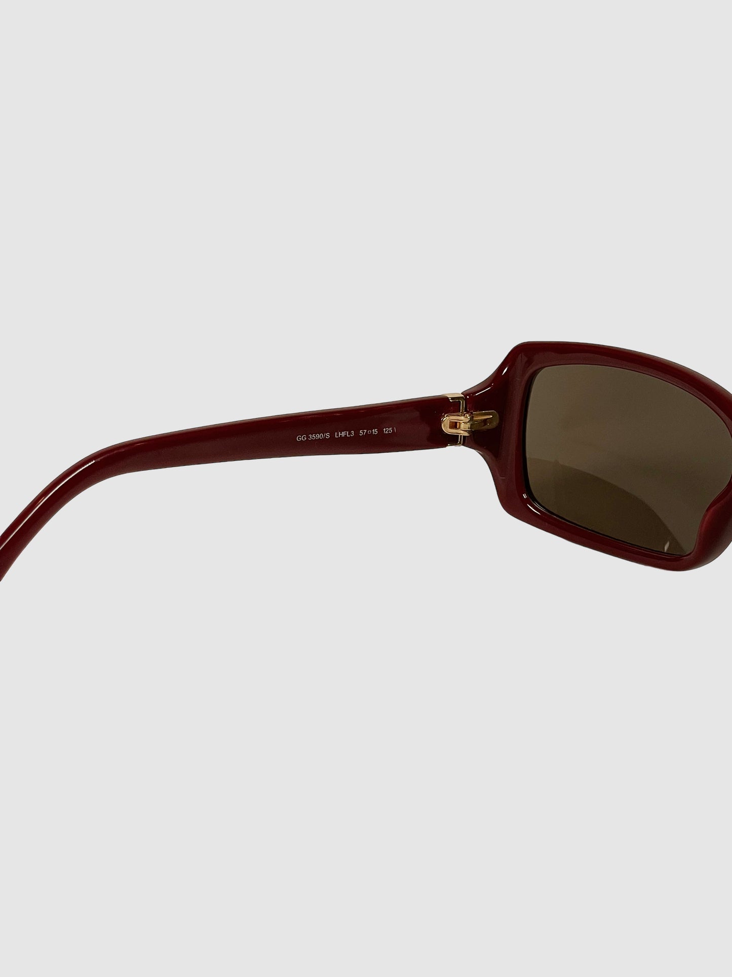 Gucci Interlocking G Logo Oversized Sunglasses