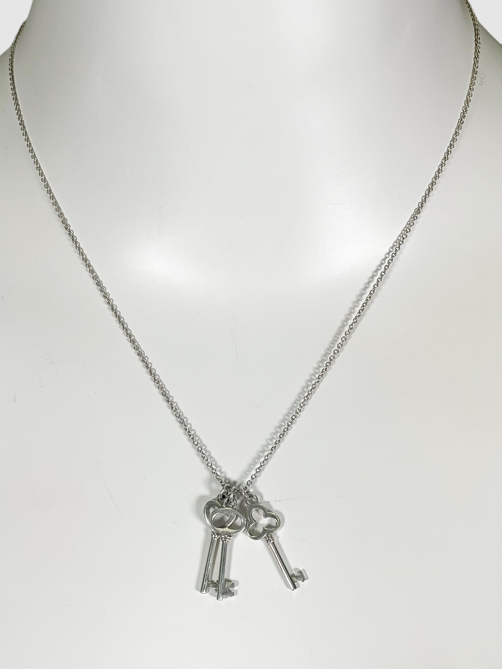 Trio Key Necklace