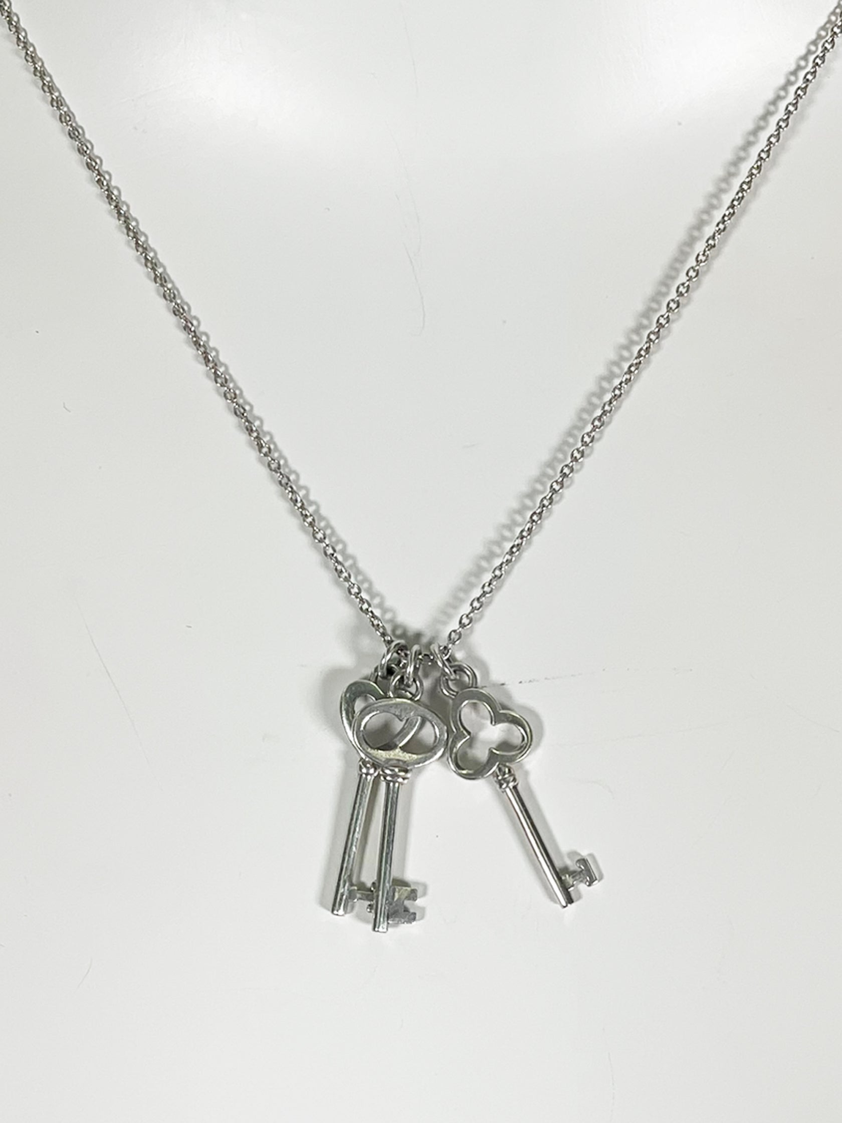 Trio Key Necklace