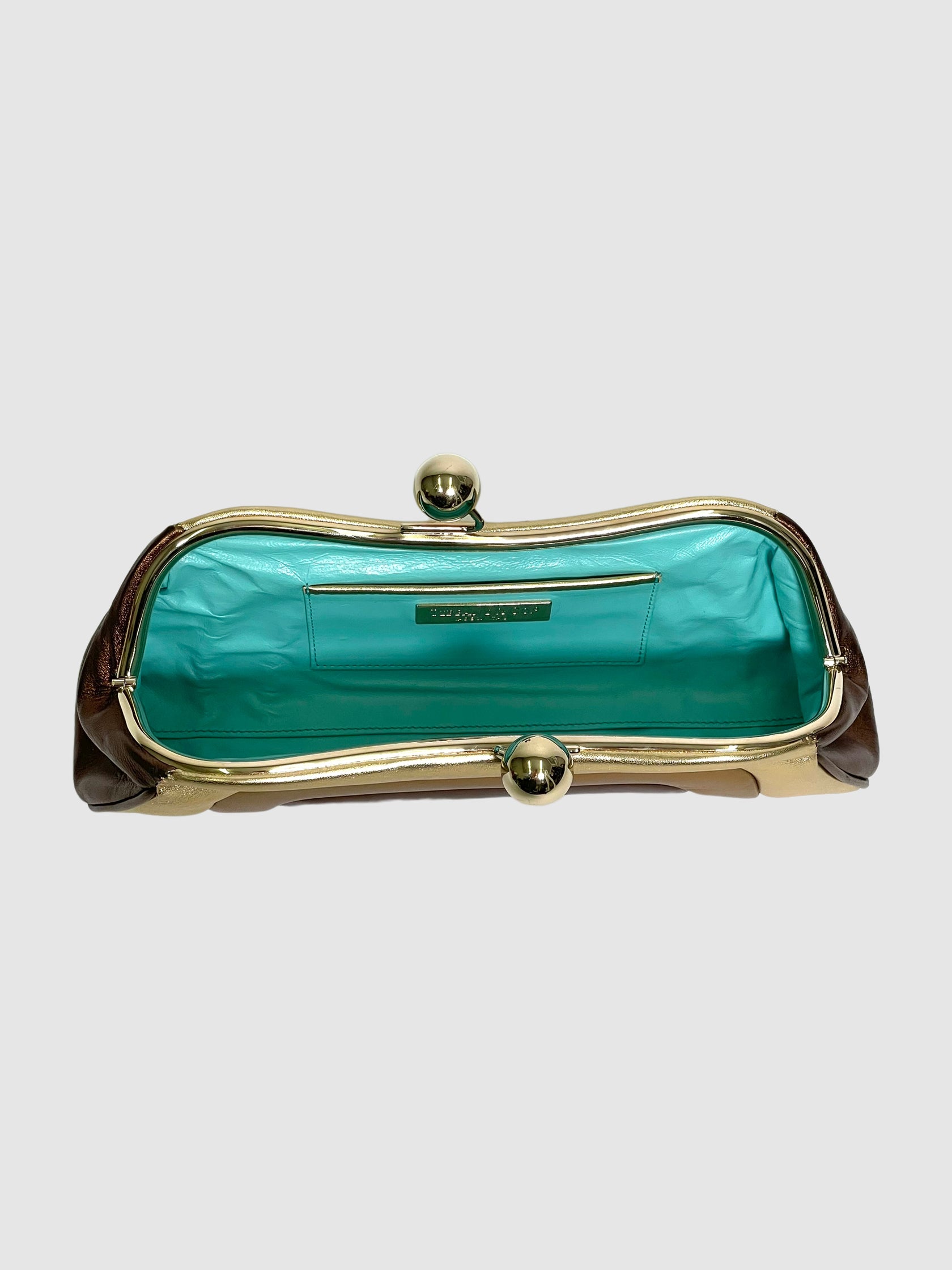 Tiffany & Co. Metallic Clutch