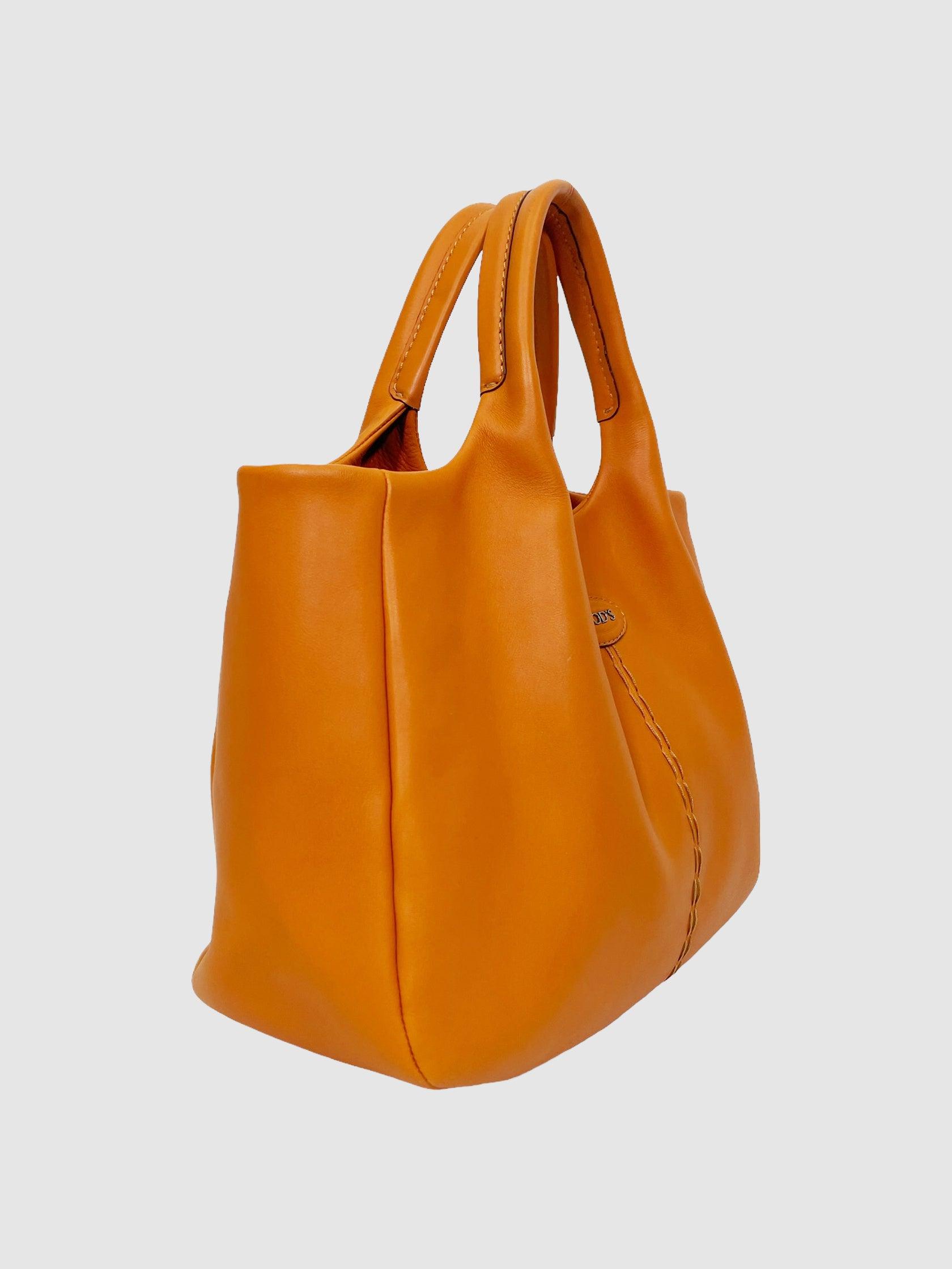 Tod's Orange Handle Bag