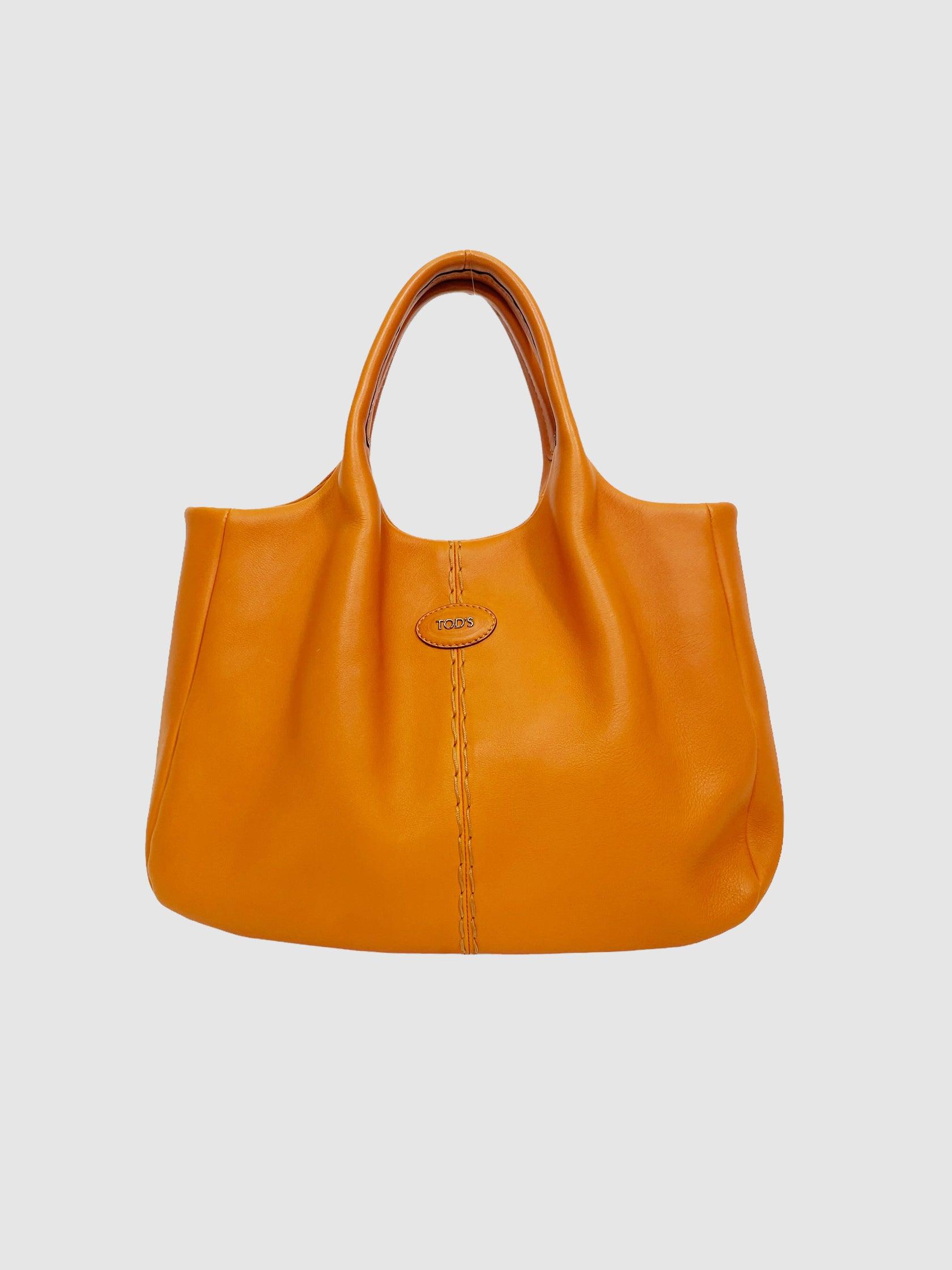 Tod's Orange Handle Bag