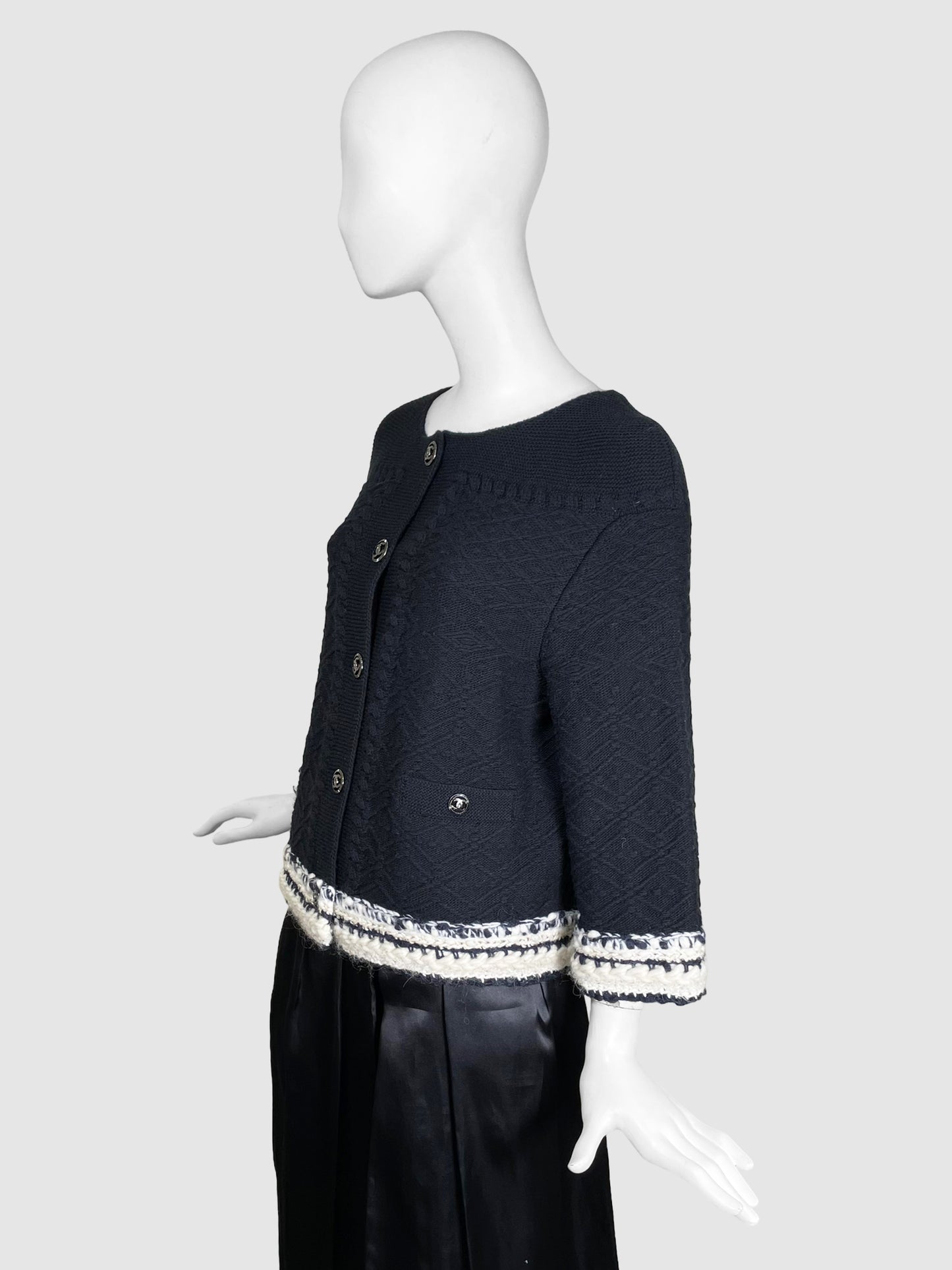Chanel Cashmere Cardigan - Size 40