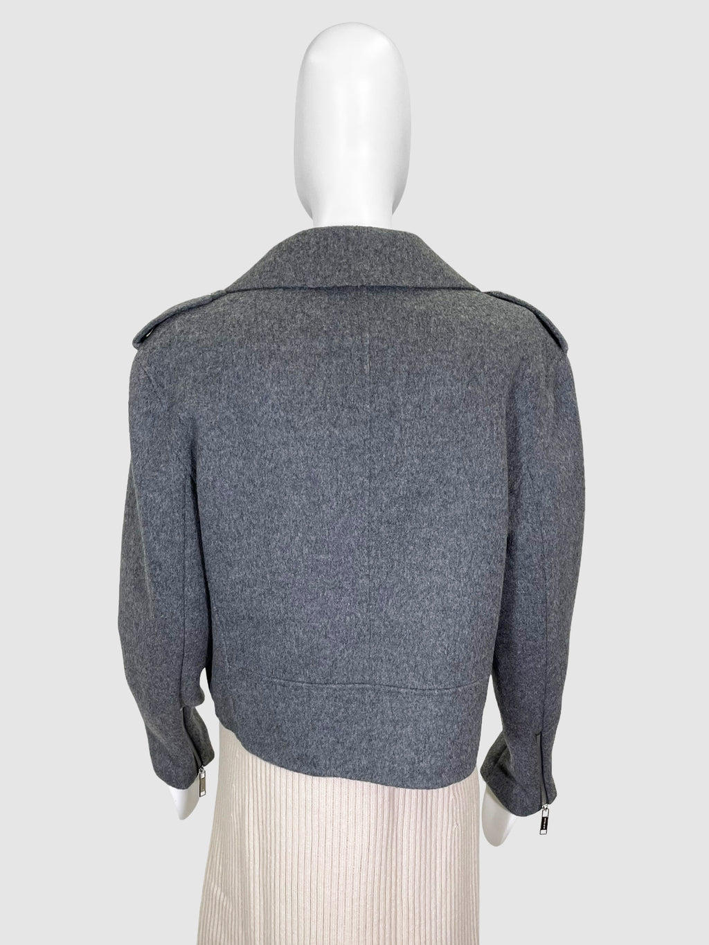 Michael Kors Wool Moto Jacket - Size L