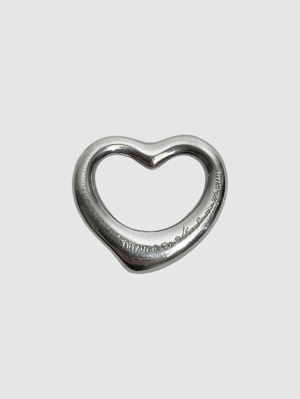 Diamond Open Heart Pendant