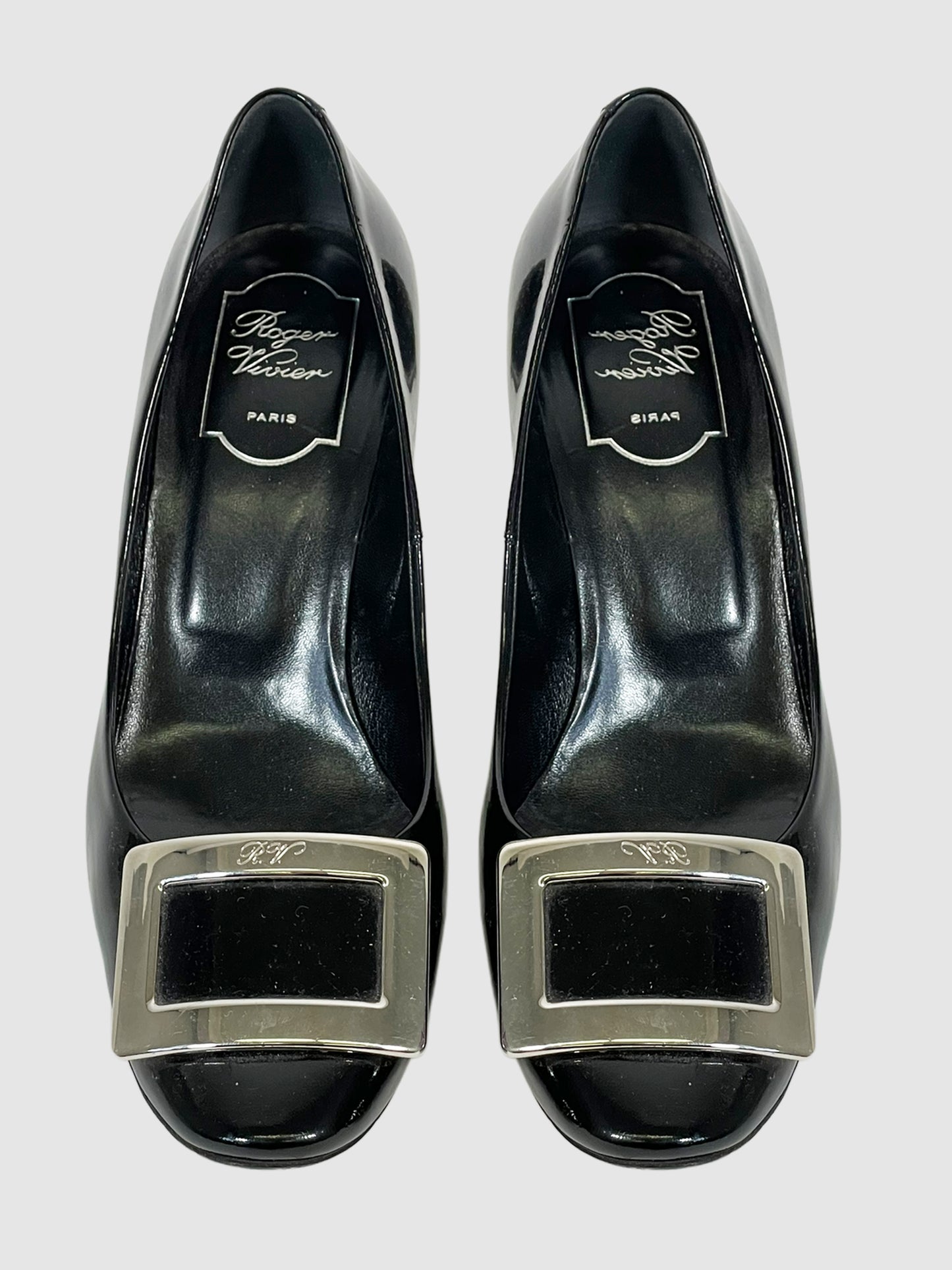 Roger Vivier Patent Leather Pumps - Size 38