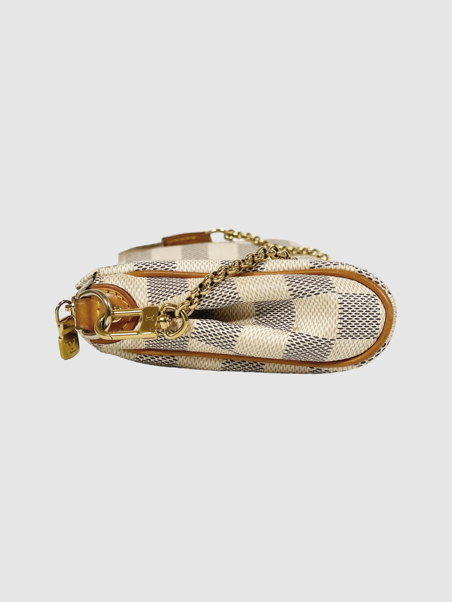 Damier Azur Eva Pochette w/ Strap