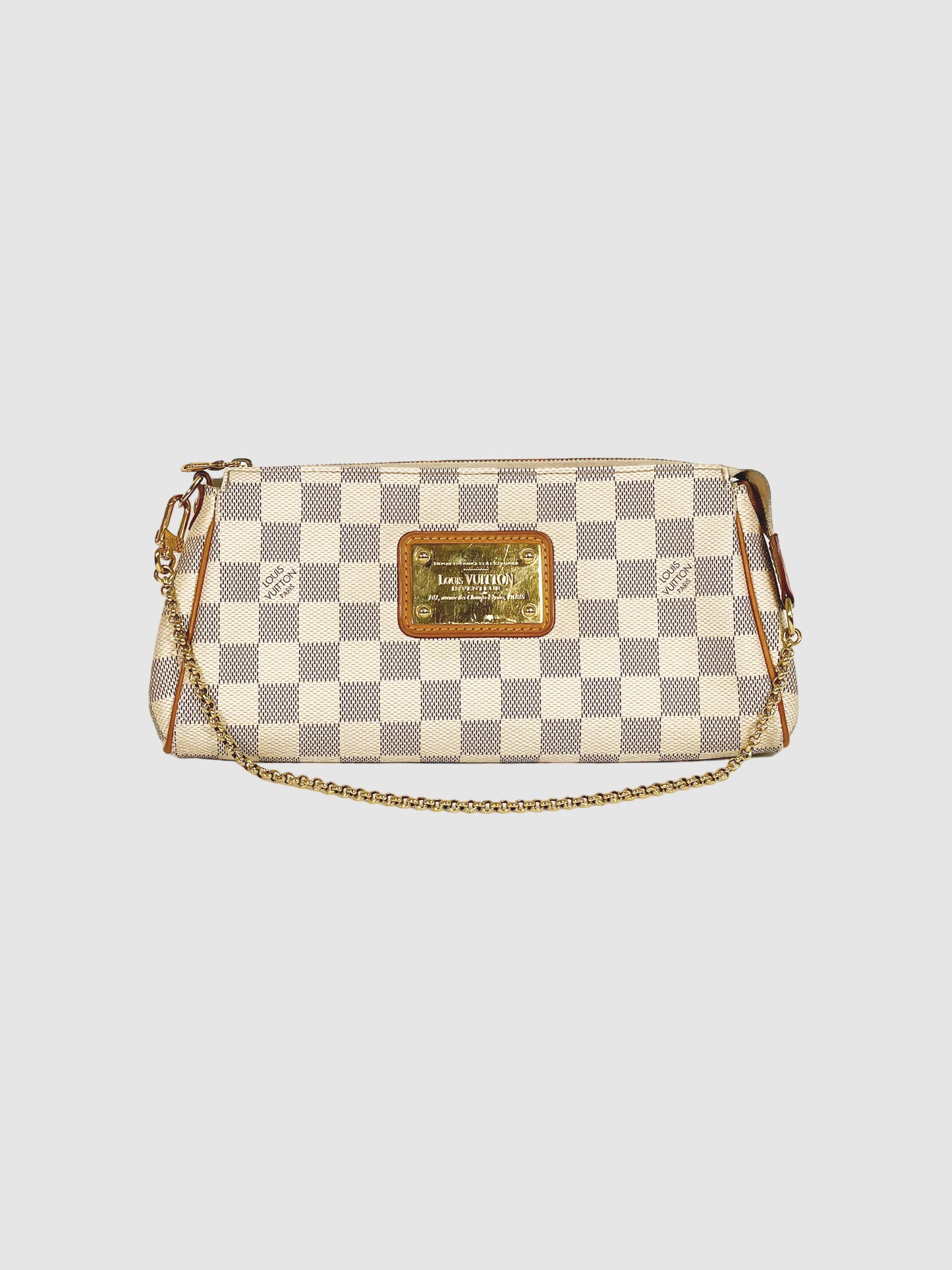 Damier Azur Eva Pochette w/ Strap