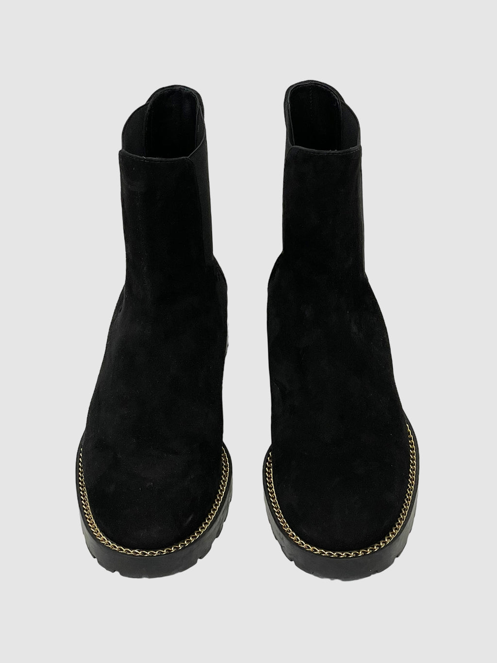 Suede Ankle Boots - Size 8