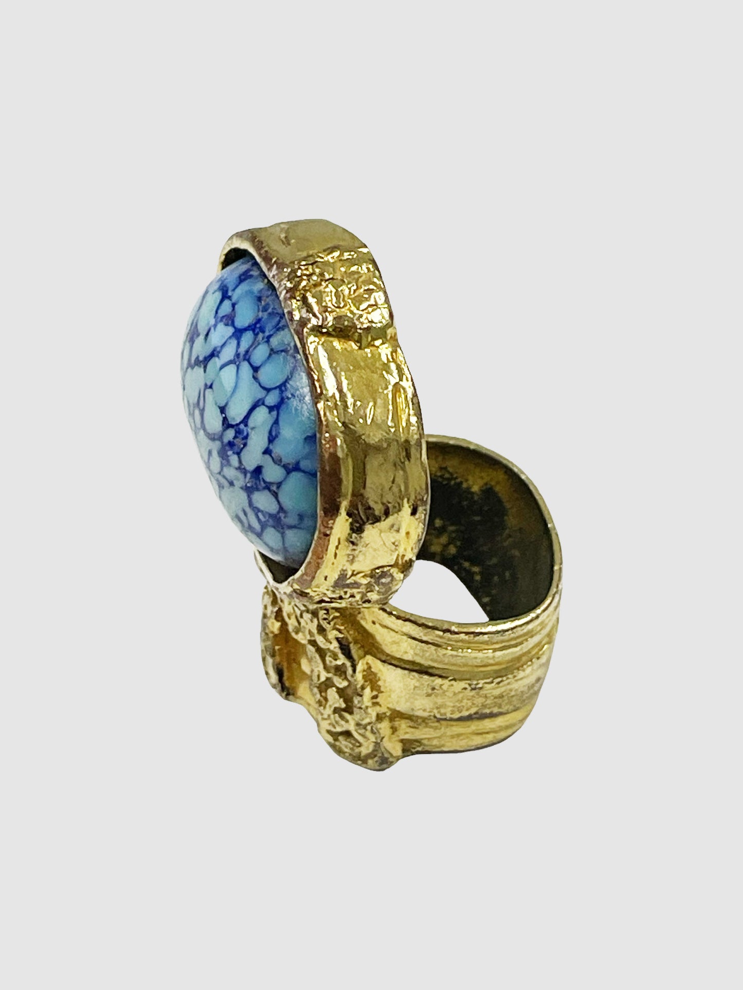 Yves Saint Laurent Arty Cocktail Ring - Size 6