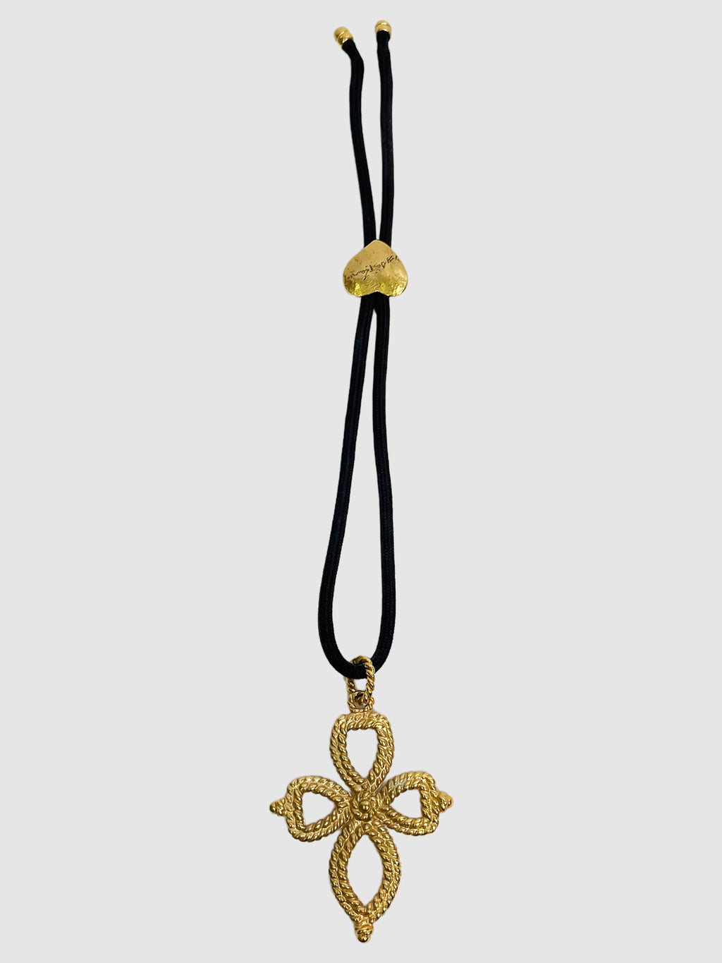 Curvy Cross Necklace