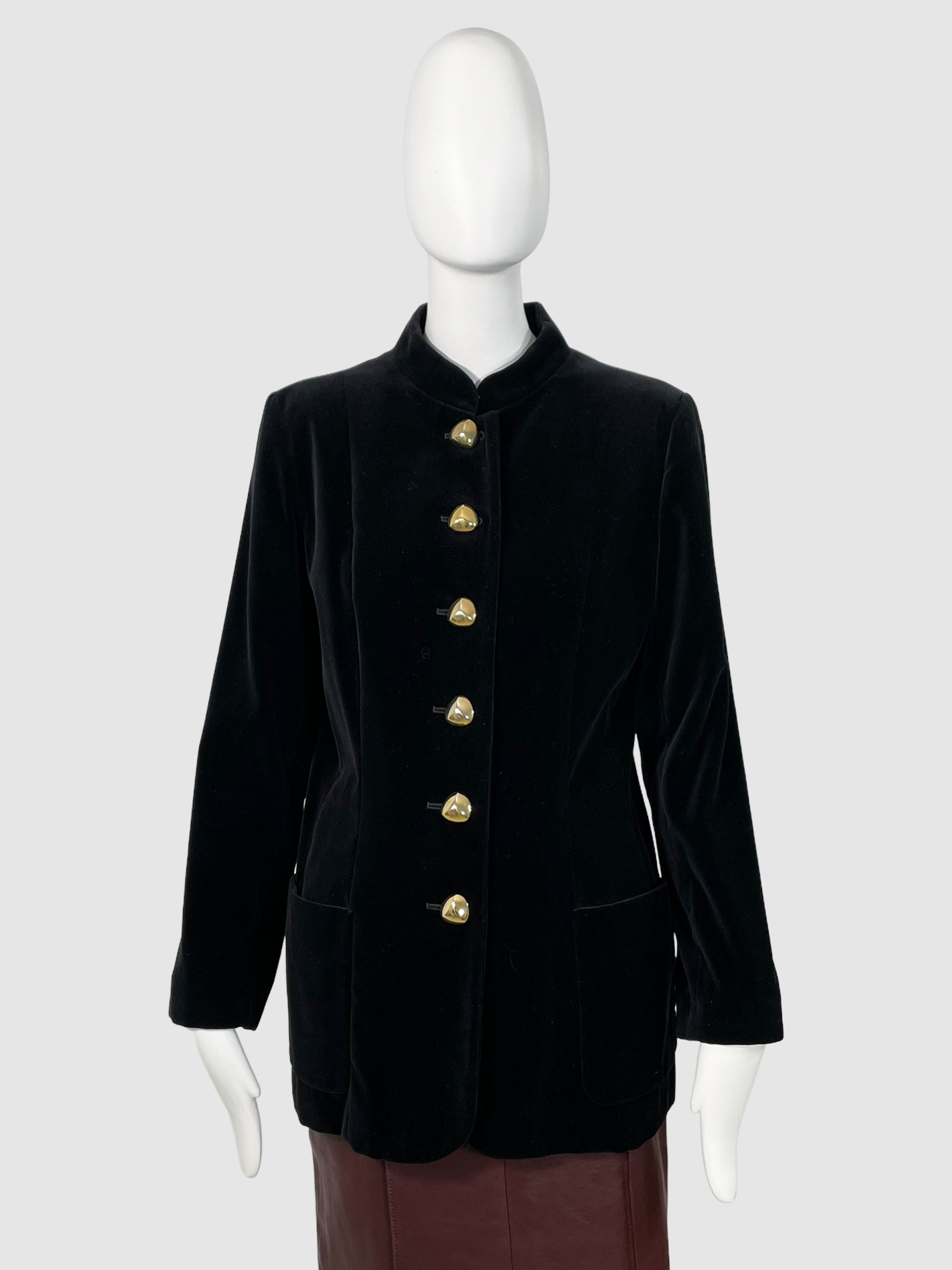 Velvet Blazer - Size 10