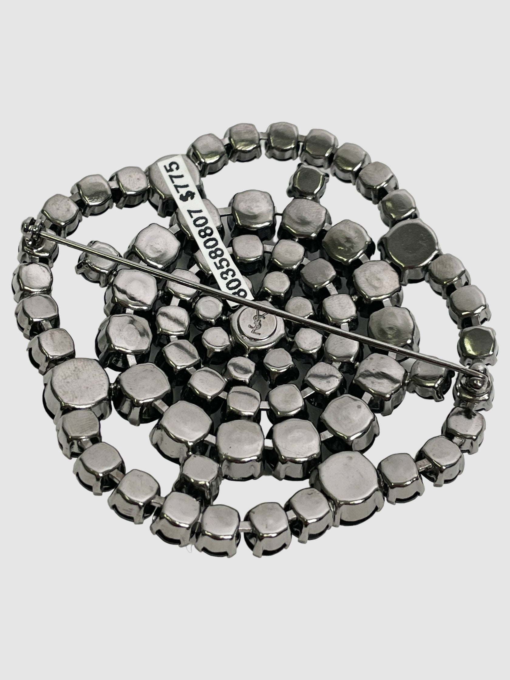 Large Rhinestone Brooch