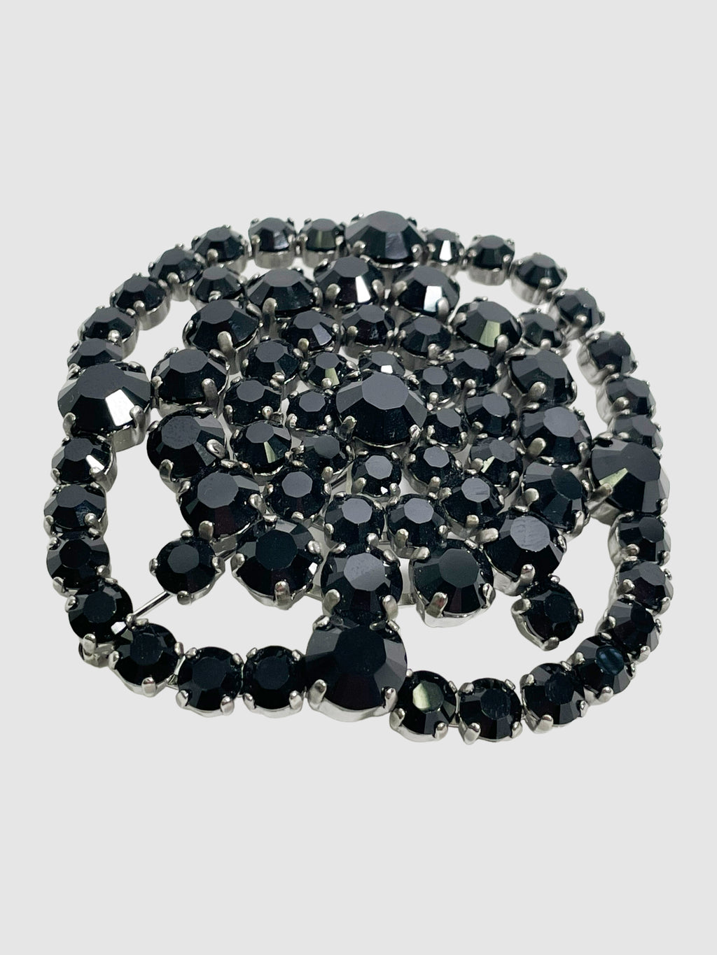 Large Rhinestone Brooch